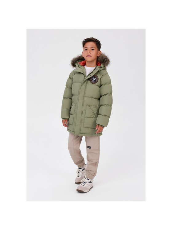 minoti minoti Kurtka zimowa 33COAT281 Khaki Parka Fit