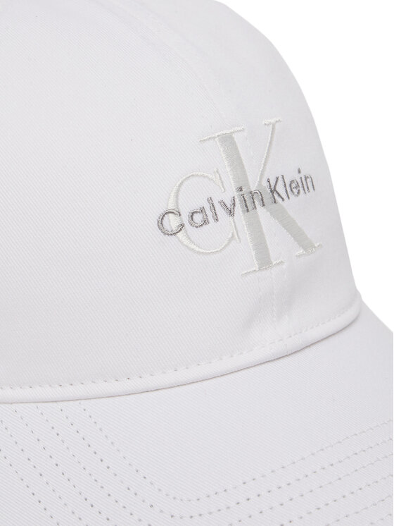 Calvin Klein Jeans Calvin Klein Jeans Καπέλο Jockey Monologo LV04K5026G Λευκό