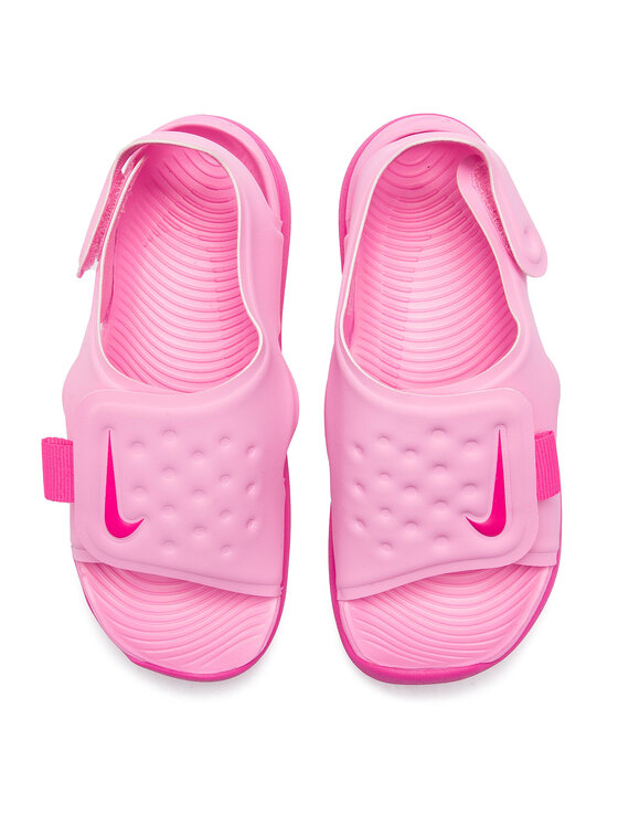 Nike Nike Sandały Sunray Adjust 5 (GS/PS) AJ9076 601 Różowy
