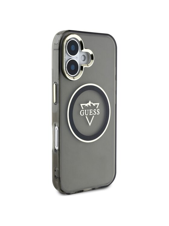 Guess Guess Etui na telefon Apple iPhone 16 Czarny