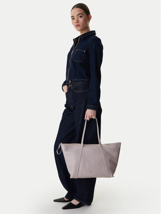 Coccinelle Coccinelle Handtasche U45 Coccinellenory E1 U45 11 01 01 Grau