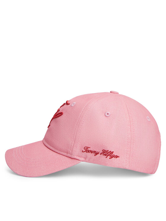 Tommy Hilfiger Tommy Hilfiger Baseball sapka Logo Embroidery Baseball Cap AW0AW18338 Rózsaszín