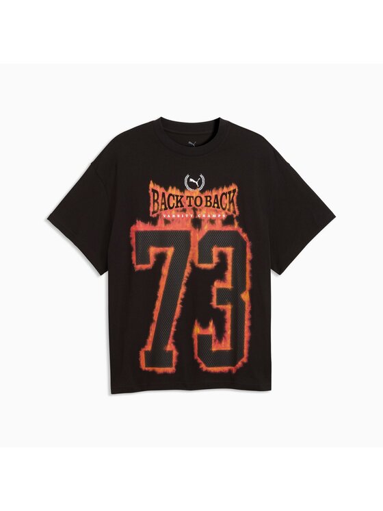 Puma Puma T-Shirt 637255 Czarny Regular Fit