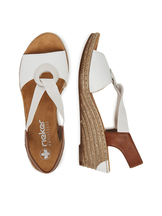 Rieker Rieker Sandale 624H6-81 Bijela