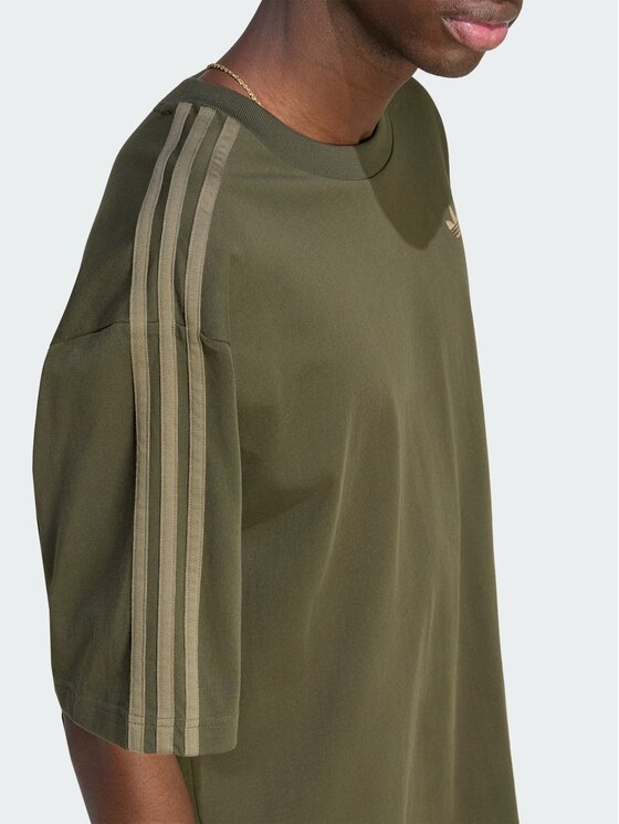 adidas adidas T-Shirt 159141 Zielony Oversize