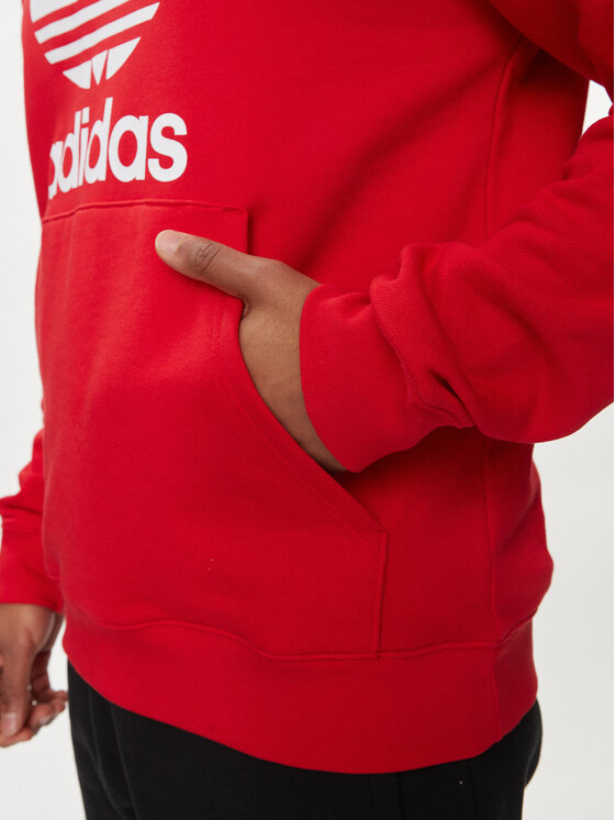 adidas Bluza Adicolor Classics Trefoil IM4497 Czerwony Regular Fit ...