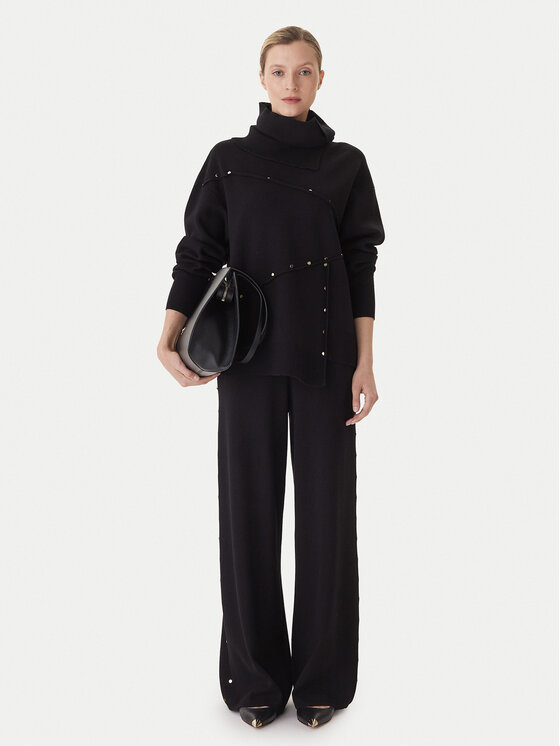 LOLA CASADEMUNT LOLA CASADEMUNT Maglione LF2511010 Nero Regular Fit