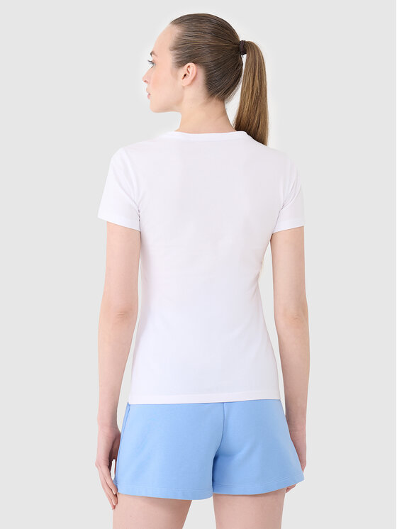4F 4F T-Shirt NOS Biały Slim Fit