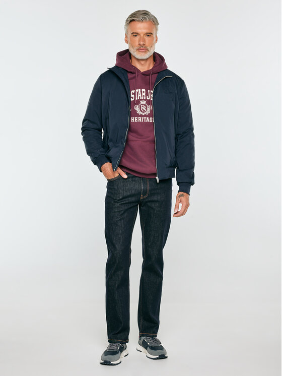 BIG STAR BIG STAR Kurtka zimowa BRINLEY Granatowy Basic Fit