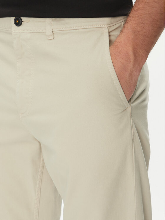 BOSS BOSS Чино панталони 50534378 Кремав Regular Fit