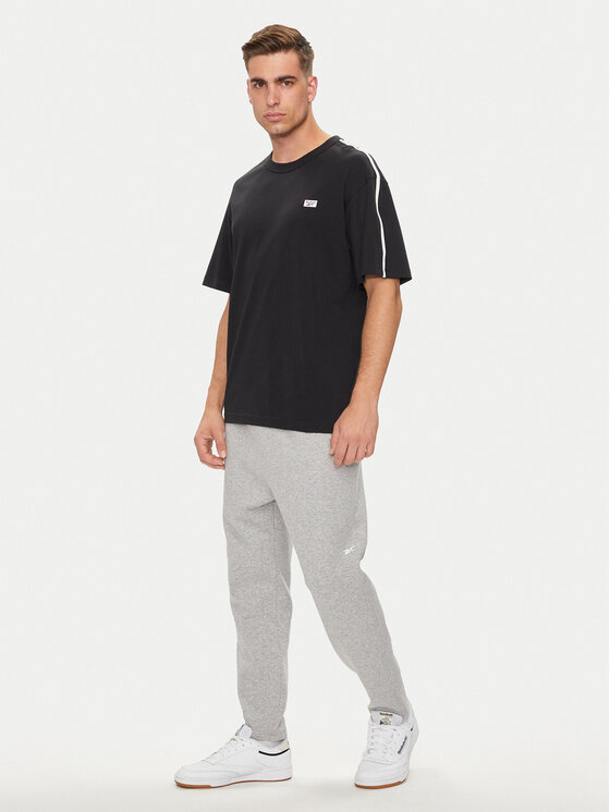 Reebok Reebok T-särk Cl Court Sport Ss Tape Tee 100202807 Must Regular Fit