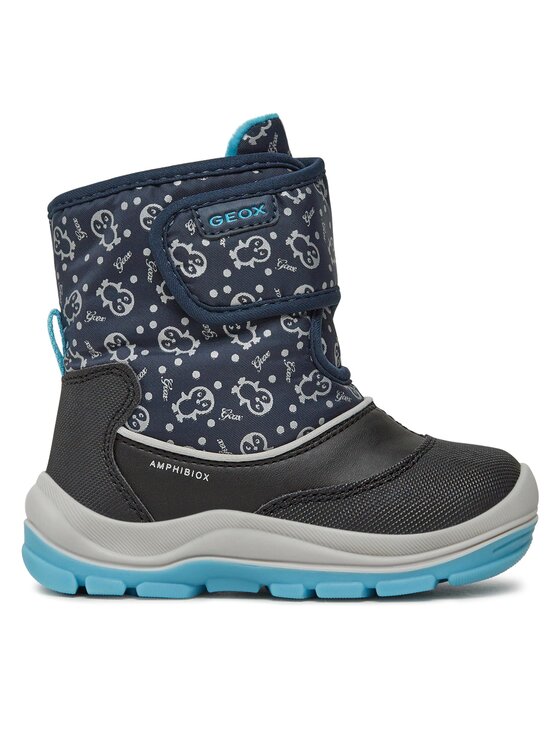 Geox Geox Sniego batai B Flanfil Girl B Abx B263WG 0BCMN CF4N4 S Tamsiai mėlyna