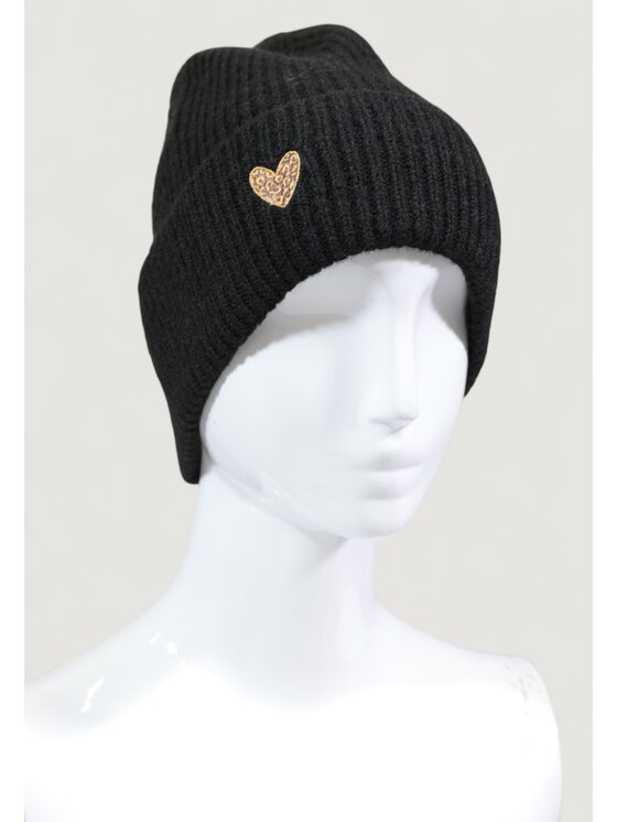 Pieces Pieces Berretto Pcniva Hood Bc Nero