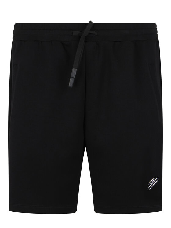 Plein Sport Plein Sport Szorty sportowe 31025 Czarny Jogger Fit