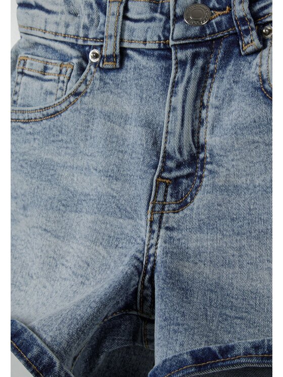 minoti minoti Szorty jeansowe 22short43 Niebieski Regular Fit
