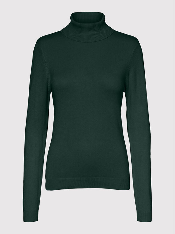 Vero Moda Vero Moda Rollkragenpullover Glory 10231630 Grün Slim Fit