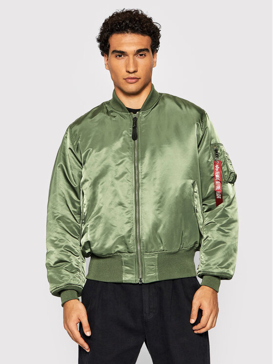 Alpha Industries Alpha Industries Bomber-jakk Ma-1 100101 Roheline Regular Fit