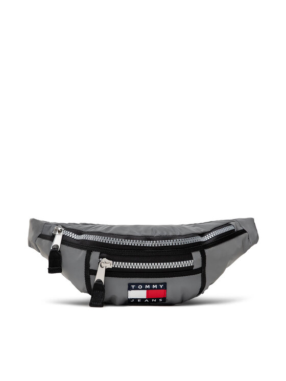 Tommy Jeans Tommy Jeans Borsetă Tjm Heritage Bumbag Stmt AM0AM08194 Gri