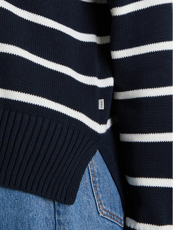 Guess Jeans Guess Jeans Светр W5BR03 Z3HM1 Cиній Relaxed Fit