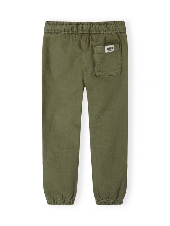 minoti minoti Spodnie materiałowe 33PANT203 Khaki Regular Fit