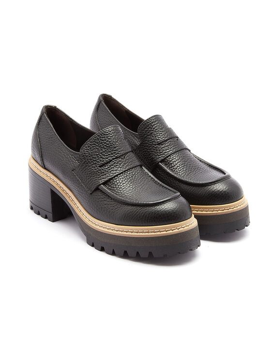 APIA APIA Mokasyny Octavia Nero Czarny