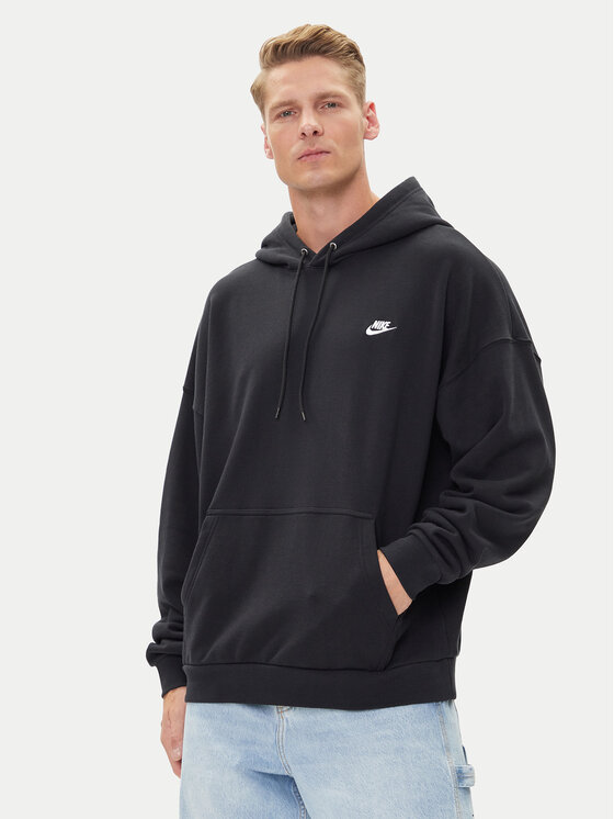 Nike Bluza Terry HJ1816 Czarny Oversize