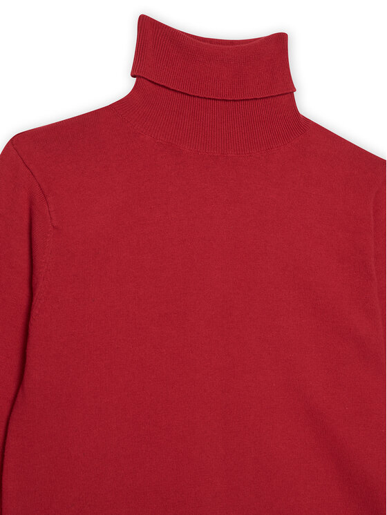 Mayoral Mayoral Rollkragenpullover 345 Rot Regular Fit