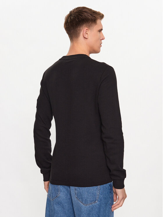 Calvin Klein Jeans Calvin Klein Jeans Μπλούζα J30J323485 Μαύρο Regular Fit