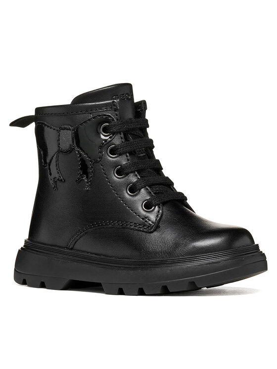 Geox Geox Gležnjarji B Kiddartah Girl B665YA 08502 C9999 S Črna