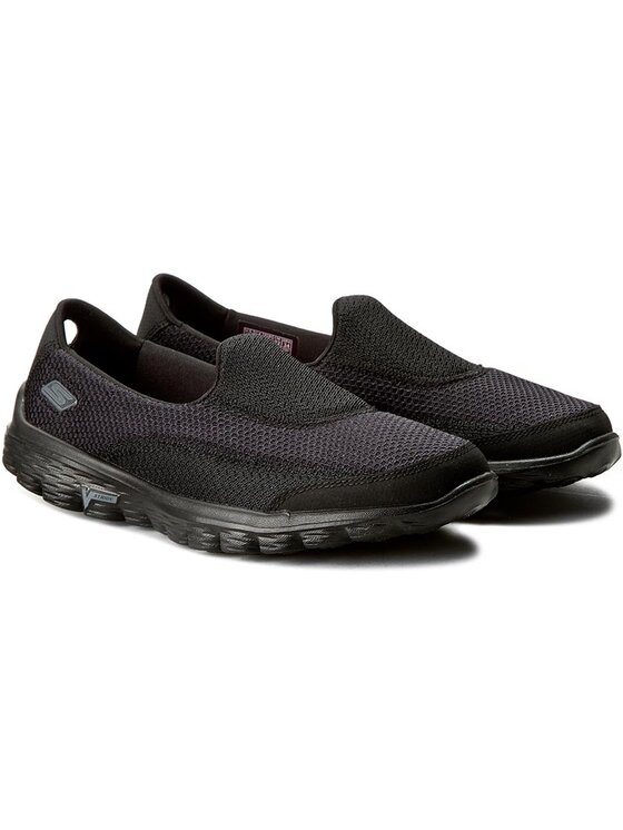 Skechers Sneakersy Go Walk 2 13590 BBK Czarny Modivo.pl