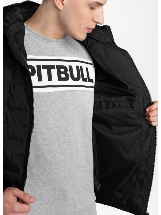 PITBULL PITBULL Kurtka przejściowa Kurtka Czarny Regular Fit