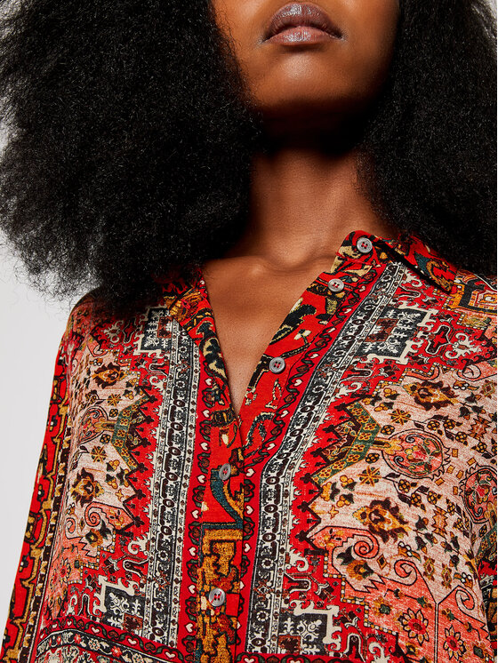Desigual Desigual Tunica Luana 20WWCW77 Multicolore Loose Fit