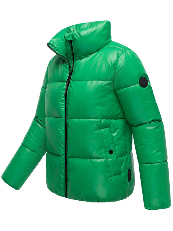 Marikoo Marikoo Kurtka zimowa Hazalee Zielony Regular Fit