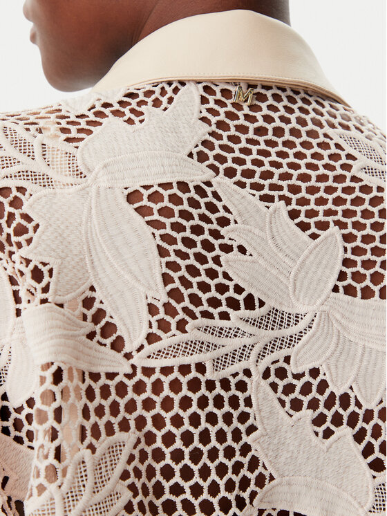 LOLA CASADEMUNT LOLA CASADEMUNT Риза MS2515008 Екрю Relaxed Fit