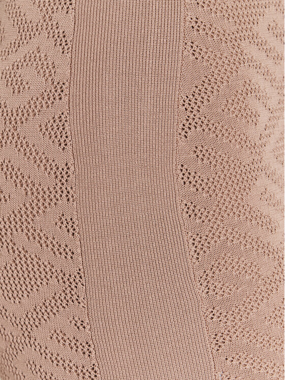 Guess Guess Strickkleid Paula W3GK62 Z36O0 Beige Slim Fit