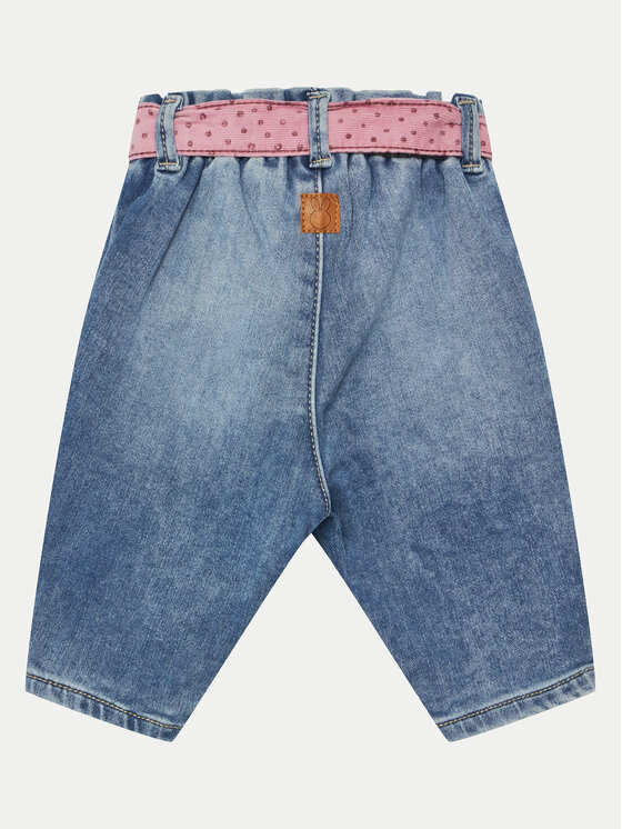 United Colors Of Benetton United Colors Of Benetton Jeans hlače 4MAGAF01C Modra Regular Fit