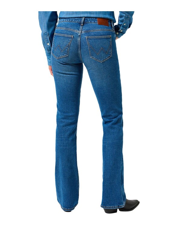 Wrangler Wrangler Jeansy 112356394 Niebieski Bootcut Fit