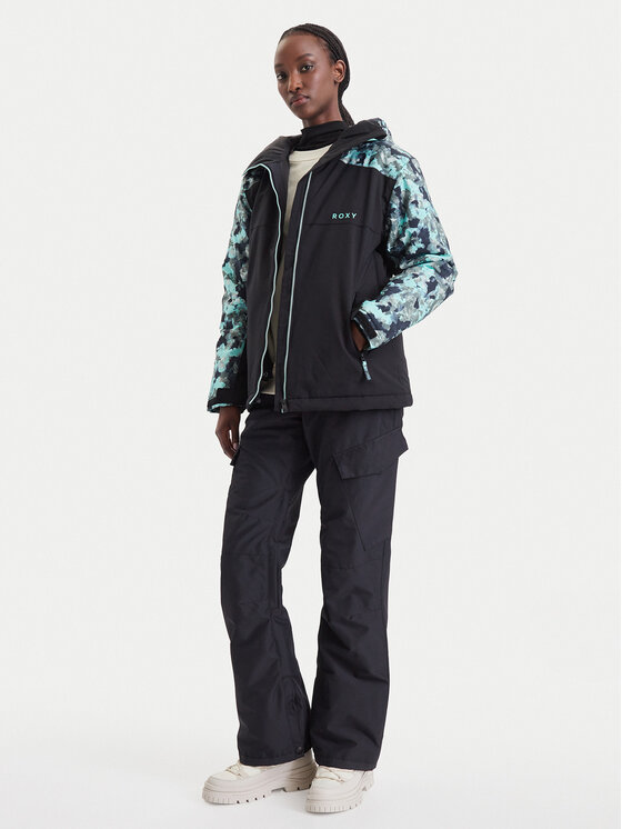 Roxy Roxy Skijacke Astral Peak 10K ERJTJ03568 Schwarz Regular Fit