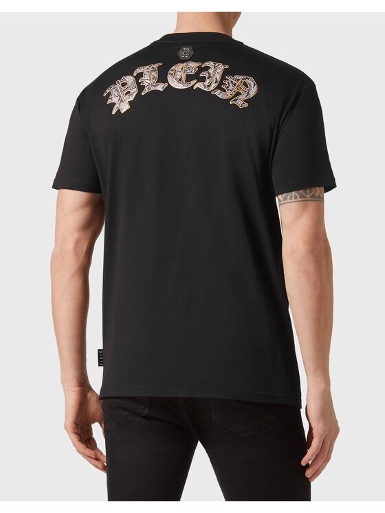 PHILIPP PLEIN PHILIPP PLEIN T-Shirt 1099 Černá Regular Fit