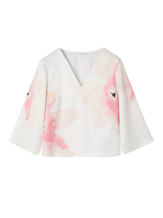 TATUUM TATUUM Blúzka LAMARI 1 Biela Loose Fit