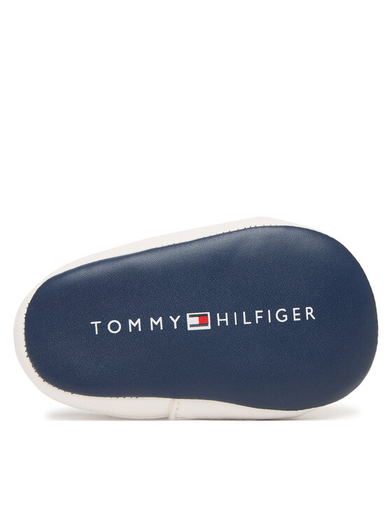 Tommy Hilfiger Tommy Hilfiger Snīkeri Low Cut Velcro T0B9-34328-1582 Balts