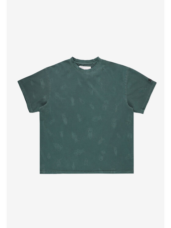 PROSTO. PROSTO. T-Shirt Insects Zielony Oversize