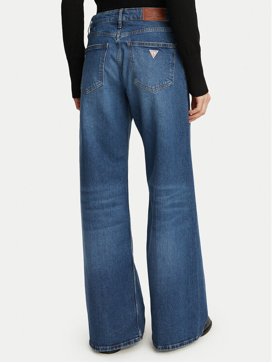 Guess Guess Дънки W6BA26 D2332 Син Wide Leg