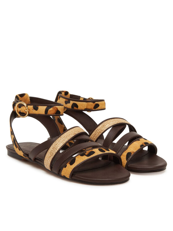 Bronx Bronx Sandały New-Skyler 85043-PW Brązowy