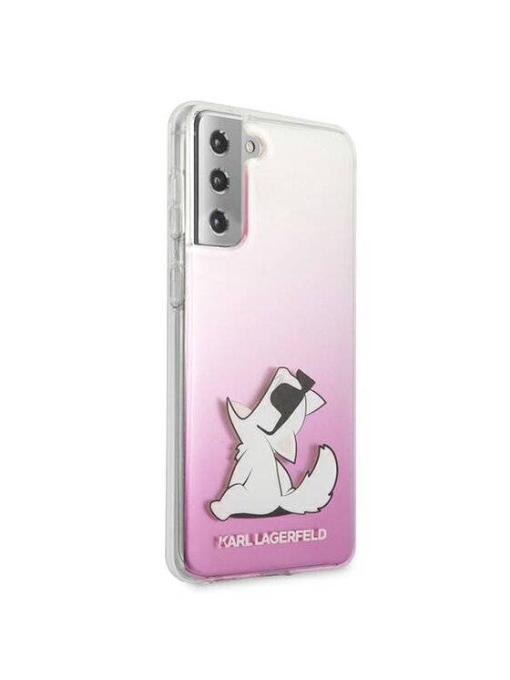 KARL LAGERFELD KARL LAGERFELD Etui na telefon Choupette Fun Różowy