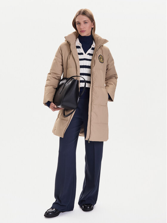 LAUREN RALPH LAUREN LAUREN RALPH LAUREN Žieminis paltas 297P04126002 Smėlio Regular Fit