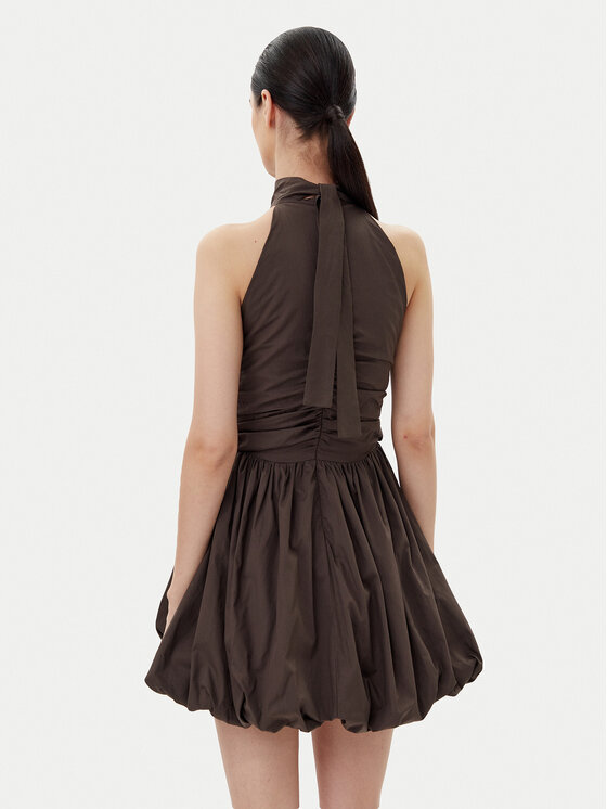 ViCOLO ViCOLO Rochie cocktail TD0606 Maro Regular Fit