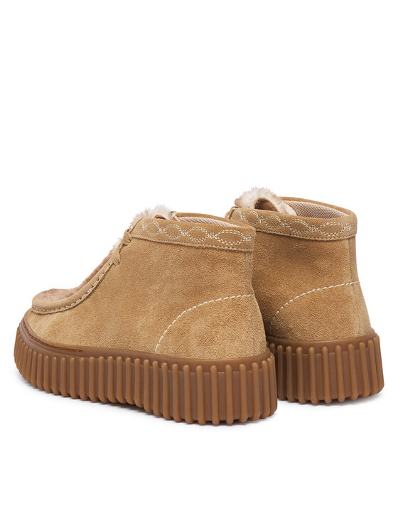 Clarks Clarks Ghete Torhill Moss 26329429 Bej deschis