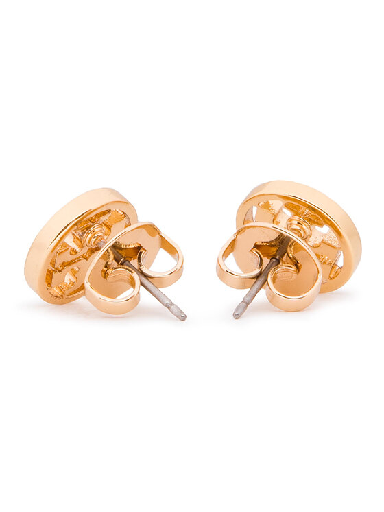 Tory Burch Tory Burch Ohrringe Logo Circle Stud Earring 11165518 Goldfarben