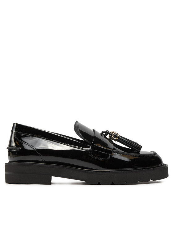 Loafers Stuart Weitzman Parker Lft Tassel Lf SI706 Negru